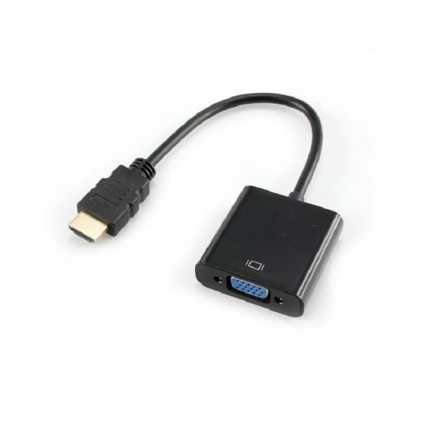 WHITE SHARK Adapter Konvertor, HDMI (M) - VGA (F)