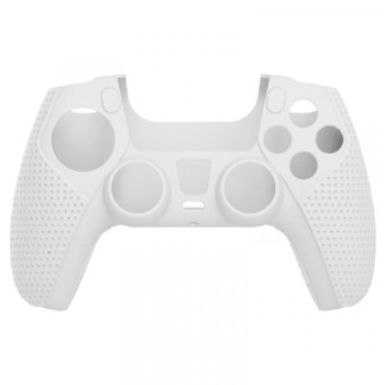 WHITE SHARK Body Lock (Bela) PS5541 silikonska zaštita za PS5 kontroler