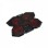 WHITE SHARK COOLING PAD GCP-29 ICE WIZARD / 5 Fans