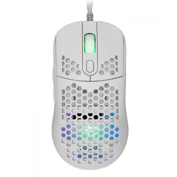 WHITE SHARK Gejmerski miš Galahad GM5007 White RGB