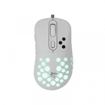 WHITE SHARK GM 5013 AZRAEL Beli Gejmerski miš