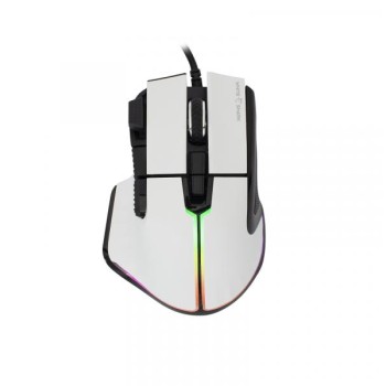 WHITE SHARK MARROK GM 9006, gejmerski miš, beli