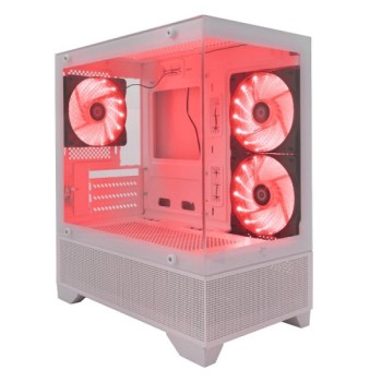 WHITE SHARK Torpedo Belo Kućište + 3 x Impulse ventilatora
