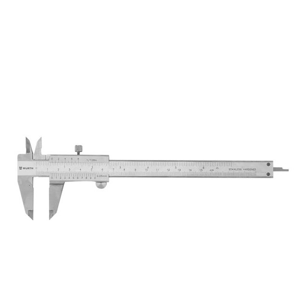 WURTH Pomično kljunasto merilo sa vijkom, 0-150mm, 0.05mm (5715761002)