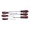 WURTH Red Stripe Set odvijača, 2 PH + 4 šlic, 6 komada (575194227)