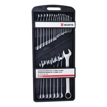 WURTH Red Stripe Set okasto-viljuškastih ključeva OK 6-32, 25 komada (5754101925)