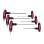 WURTH Red Stripe Set T-odvijača TX10-40, 6 komada (5751913063)