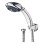 WURTH Set tuša CARBALLO (ručka 8 mlazova) crevo 150cm