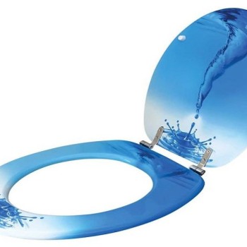 WURTH WC daska (lakirani medijapan) dezen WATER