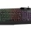 X WAVE Tastatura gejmerska multimedijalna sa RGB pozadinskim osvetljenjem crna,USA slova