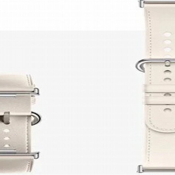 XIAOMI Leather Quick Release Strap Cream white