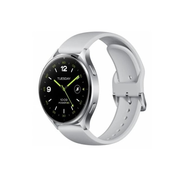 XIAOMI Watch 2 Silver Case with Gray TPU Strap