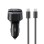 XO XO transmitter FM Bluetooth MP3 auto punjač 30W BLACK + kabl za telefon USB-C - USB-C