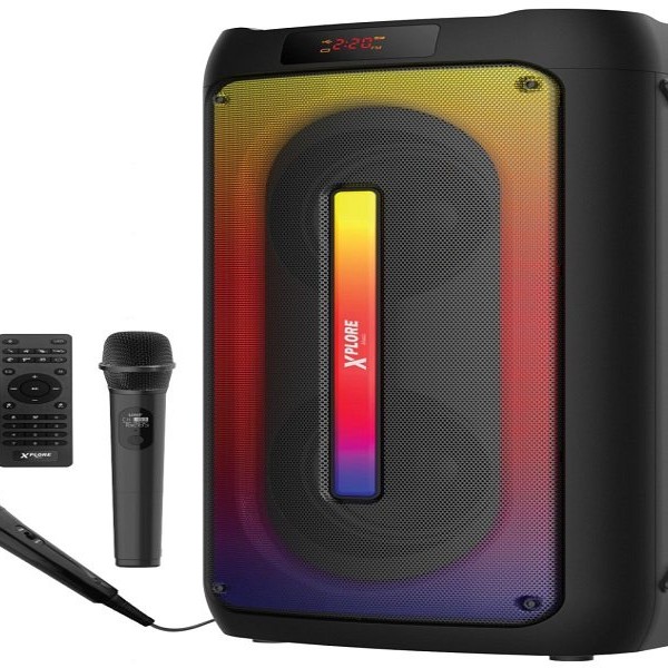 XPLORE Karaoke sistem XP8802 Cabana 2 USB/BT/FM/microSD/mic/300W
