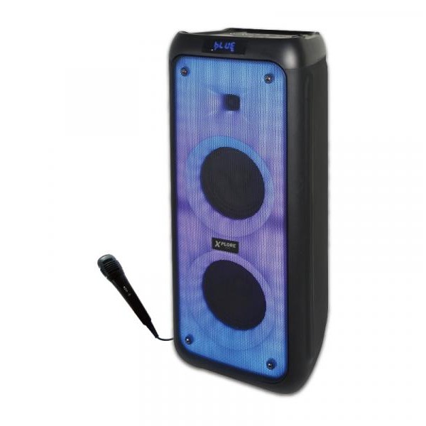 XPLORE Karaoke sistem XP8814 Effect mic/FM/microSD/mp3/wma/USB/BT/AUX/MIC/450W