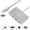 Xwave Xwave Adapter USB3.1 Tip-C M na HDMI,USB3.0,RJ45 F