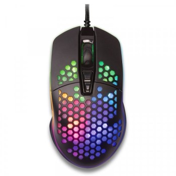 YENKEE YMS 3030BK, RGB, 7 tastera, USB, crni miš