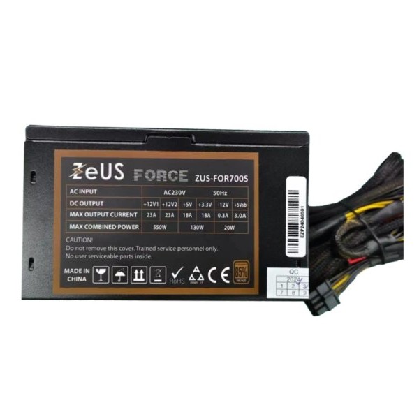 ZEUS 700W ZUS-FOR700S 80PLUS Bronze 12cm