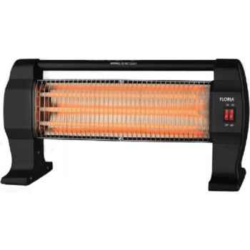 ZILAN ZLN1084 BK Kvarcna grejalica sa 3 halogena grejača 400W/800W/1200W
