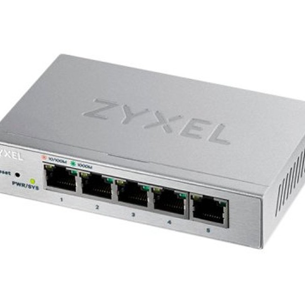 Zyxel GS1200-5, 5 Port Gigabit webmanaged Switch, GS1200-5-EU0101F