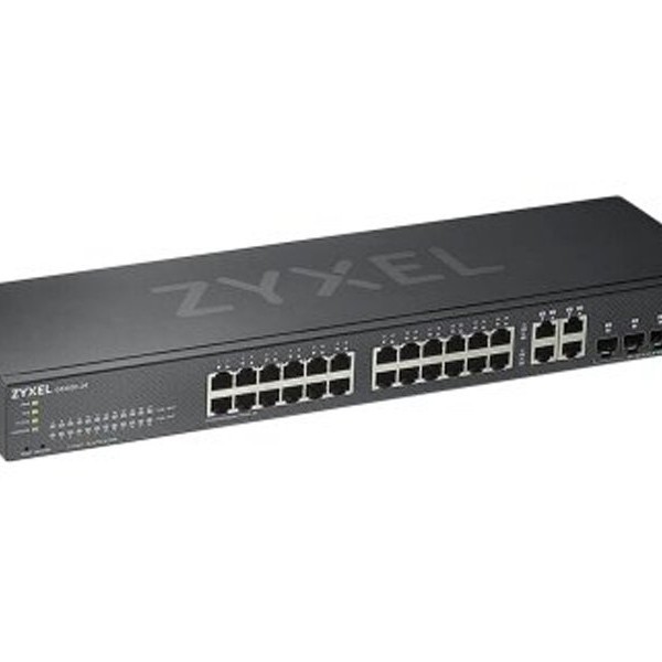 Zyxel GS1920-24HPv2, 28 Port Smart Managed PoE Switch, GS192024HPV2-EU0101F